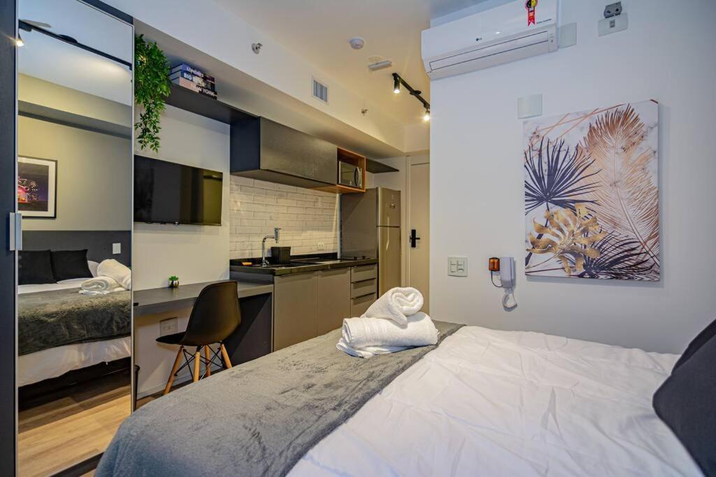Studio Moderno Em Moema Daire Sao Paulo Dış mekan fotoğraf
