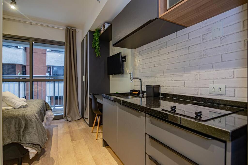 Studio Moderno Em Moema Daire Sao Paulo Dış mekan fotoğraf