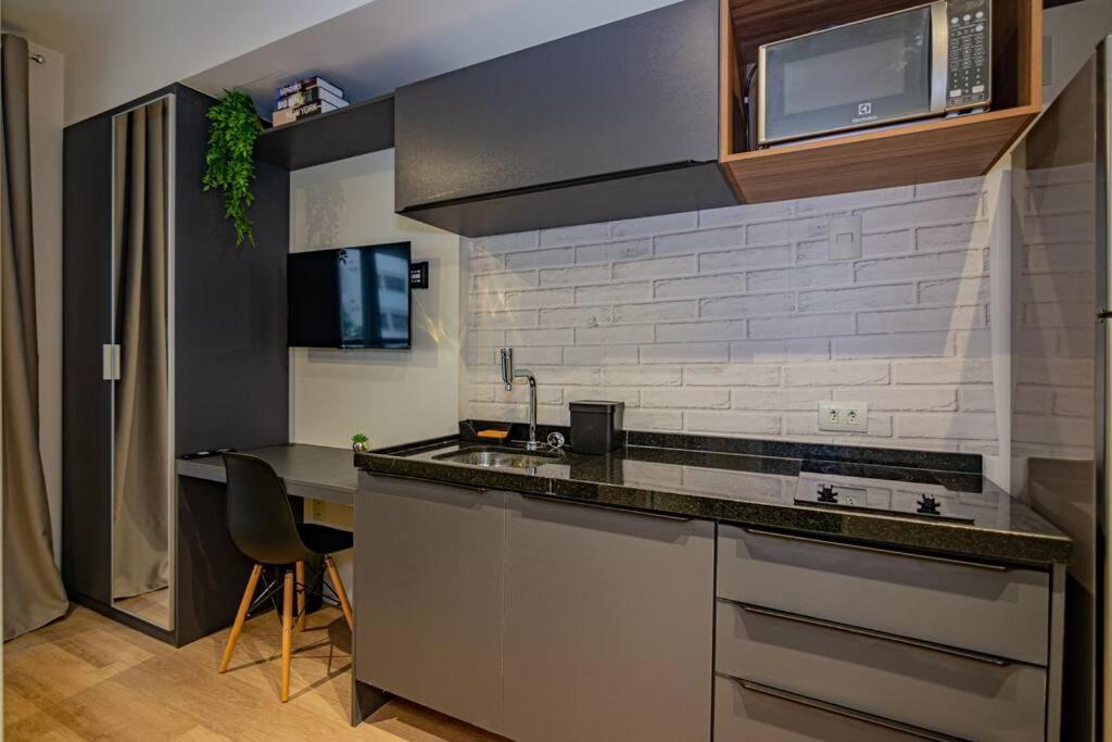 Studio Moderno Em Moema Daire Sao Paulo Dış mekan fotoğraf